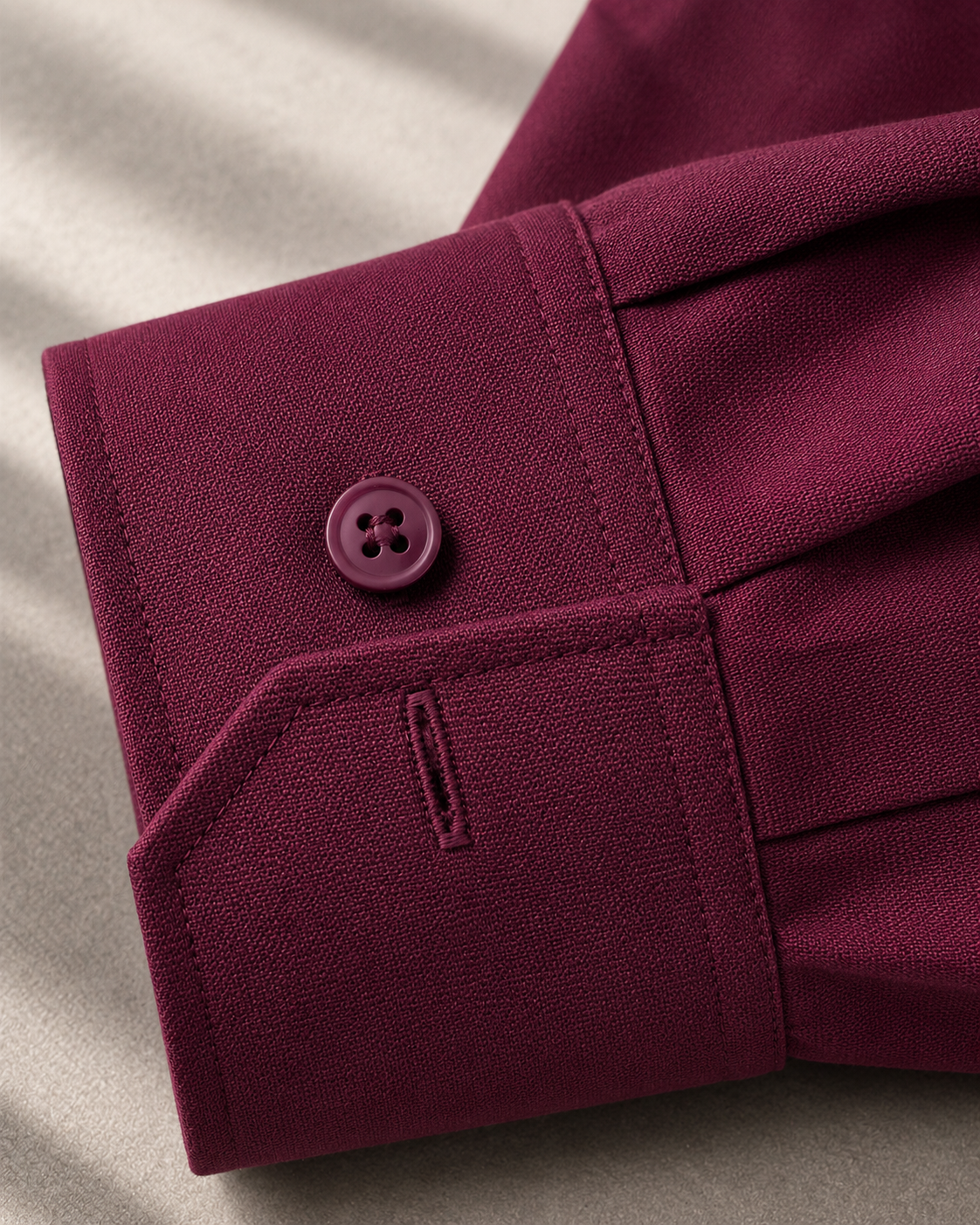 UNFOLDR Signature Maroon Cotton Shirt