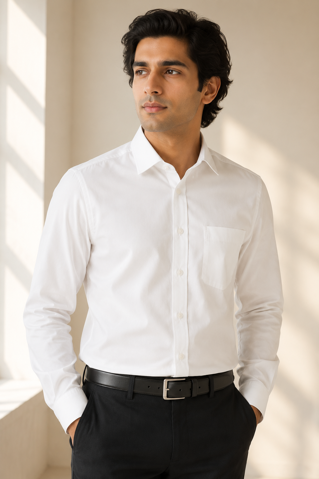 Unfoldr White — The Everyday White Shirt