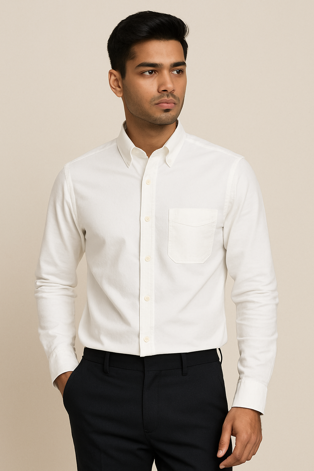 Unfoldr White — The Everyday White Shirt