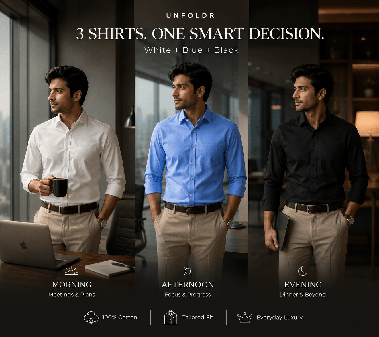 The Everyday Shirt Combo - Unfoldr