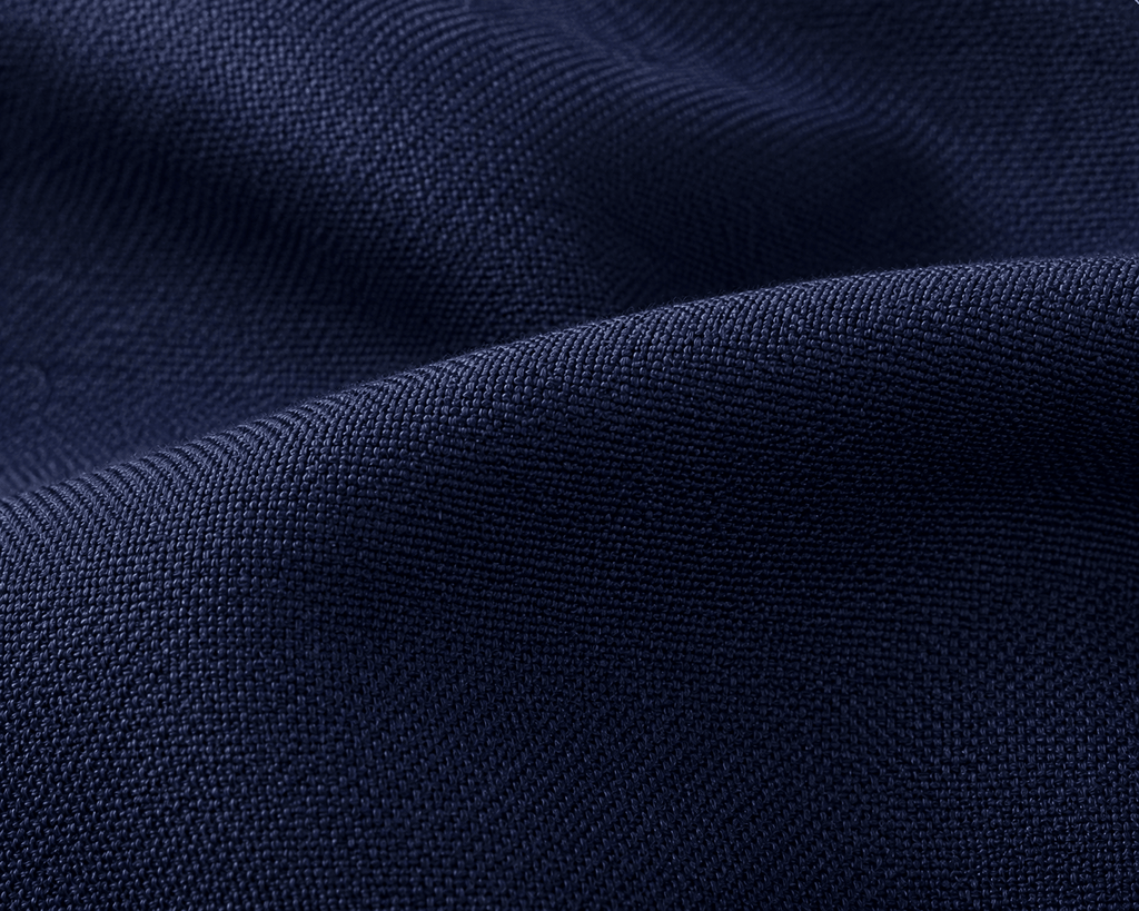 UNFOLDR Navy Blue Premium Cotton Shirt - Unfoldr