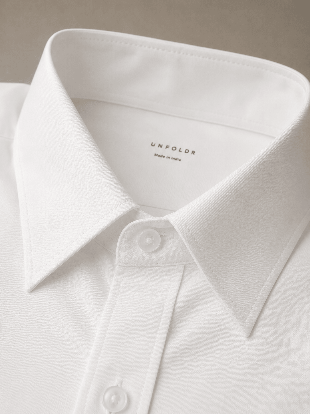 Unfoldr White — The Everyday White Shirt - Unfoldr
