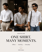 Unfoldr White — The Everyday White Shirt - Unfoldr